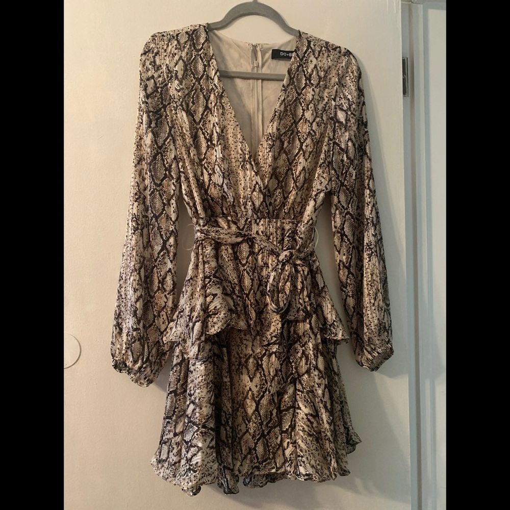 DO+BE - Snakeskin Dress - NEVER WORN